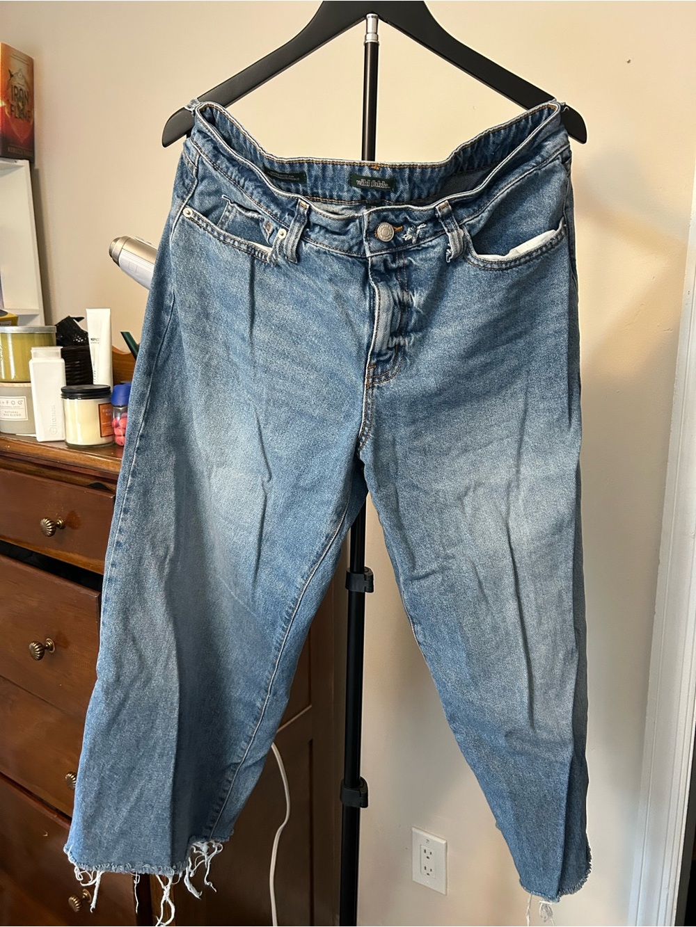 wild fable Light Blue Wide-Leg Jeans